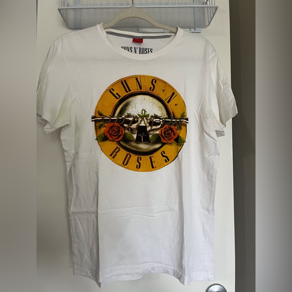 Guns N' Roses White Graphic Tee